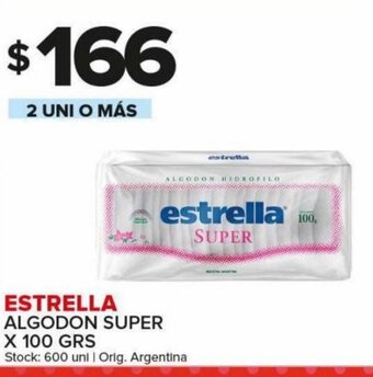 Carrefour Maxi Estrella Algodon Super oferta