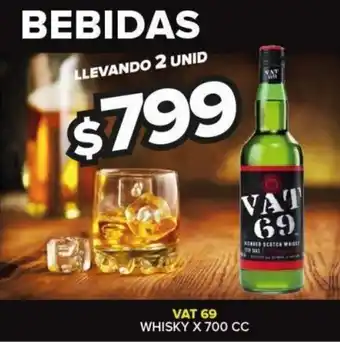 Carrefour Maxi Vat 69 Whisky x700 CC oferta