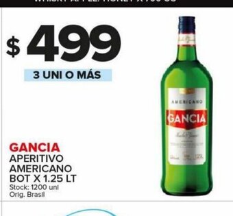 Carrefour Maxi Gancia Aperitivo Americano oferta