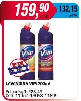 Maxiconsumo Lavandina vim oferta