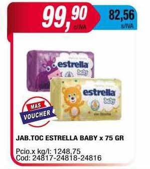 Maxiconsumo Jab. toc estrella baby oferta