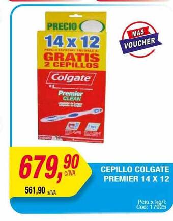 Maxiconsumo Cepillo colgate premier 14 x 12 oferta