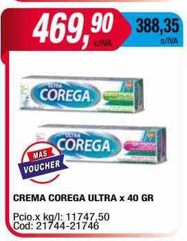 Maxiconsumo Crema corega ultra oferta