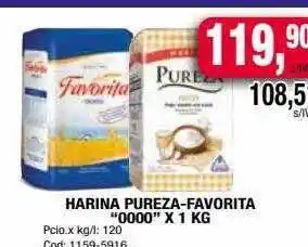 Maxiconsumo Harina pureza-favorita oferta