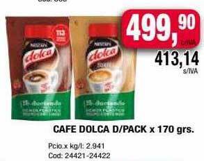 Maxiconsumo Cafe dolca d pack oferta