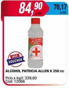 Maxiconsumo Alcohol patricia allen oferta