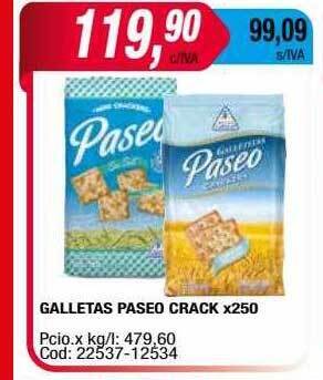 Maxiconsumo Galletas paseo crack oferta