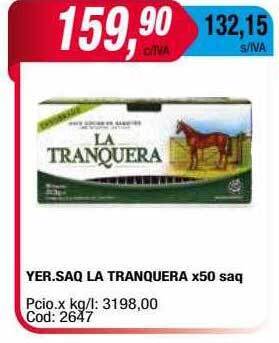 Maxiconsumo Yer.saq la tranquera oferta