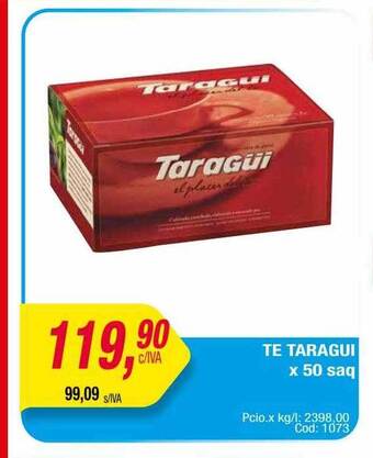 Maxiconsumo Te taragui oferta