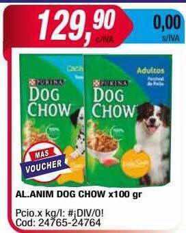Maxiconsumo Al.anim dog chow oferta