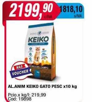 Maxiconsumo Al.anim keiko gato pesc oferta