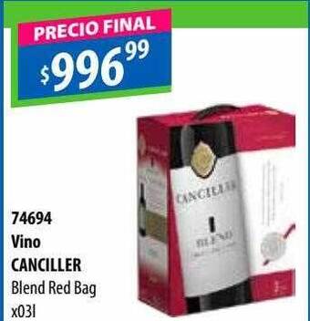 Micropack Vino canciller blend red bag oferta