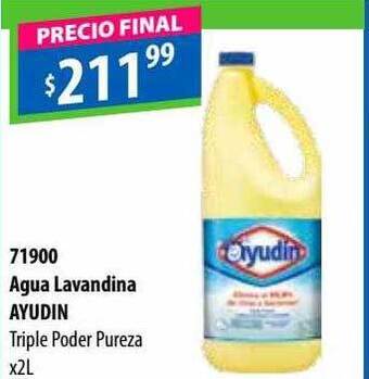 Micropack Agua lavandina ayudin triple poder pureza oferta