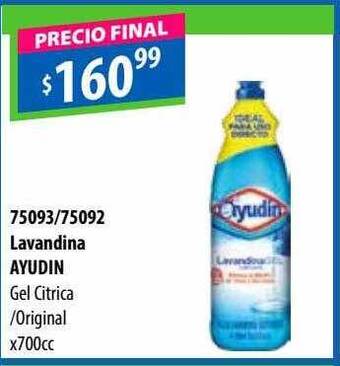 Micropack Lavandina ayudin oferta