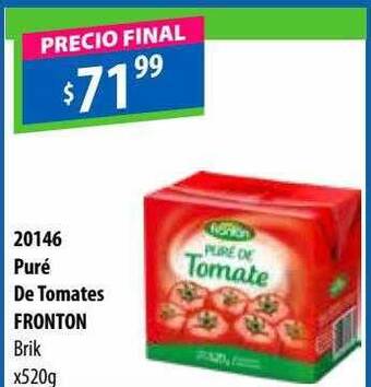 Micropack Puré de tomates fronton oferta