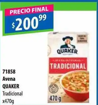 Avena quaker tradicional