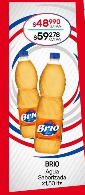 Nini Mayorista Brio agua saborizada oferta