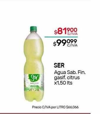 Nini Mayorista Ser agua sab. fin. gasif. citrus oferta