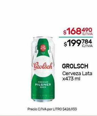Nini Mayorista Grolsch cerveza lata oferta