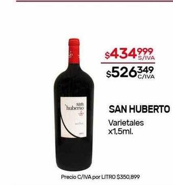 Nini Mayorista San huberto varietales oferta