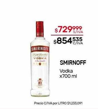 Nini Mayorista Smirnoff vodka oferta