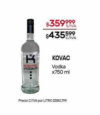 Nini Mayorista Kovac vodka oferta
