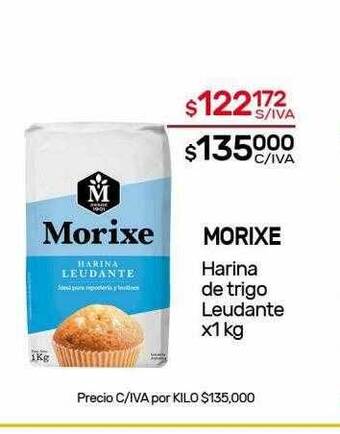 Nini Mayorista Morixe harina de trigo leudante oferta