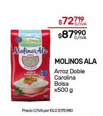 Nini Mayorista Molinos ala arroz doble carolina bolsa oferta