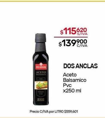 Nini Mayorista Dos anclas aceto balsamico pvc oferta