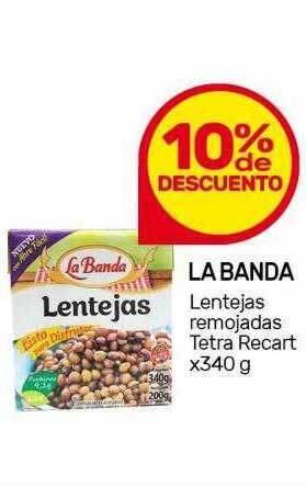 Nini Mayorista La banda lentejas remojadas tetra recart oferta