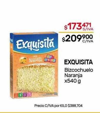Nini Mayorista Exquisita bizcochuelo naranja oferta