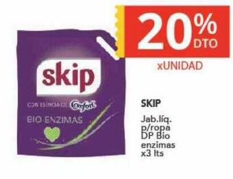 Nini Mayorista Skip jab.liq. p ropa dp bio enzimas oferta
