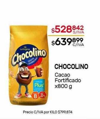 Nini Mayorista Chocolino cacao fortificado oferta