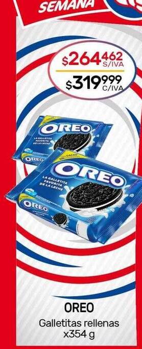 Nini Mayorista Oreo galletitas rellenas oferta