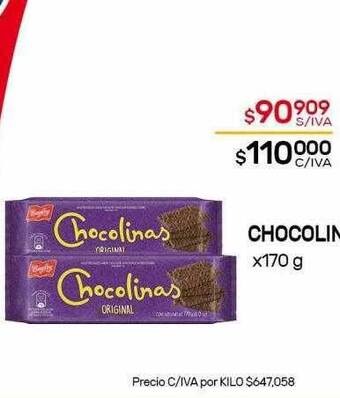 Nini Mayorista Chocolinas oferta