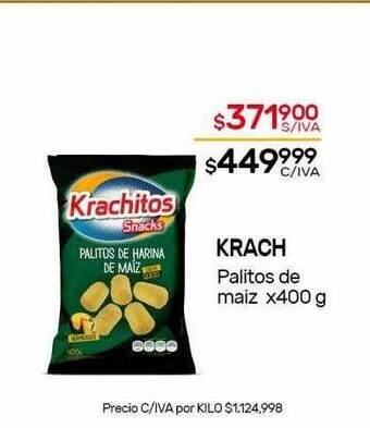 Nini Mayorista Krach palitos de maiz oferta