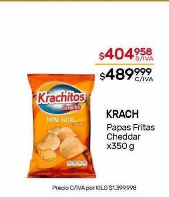 Nini Mayorista Krach papas fritas cheddar oferta