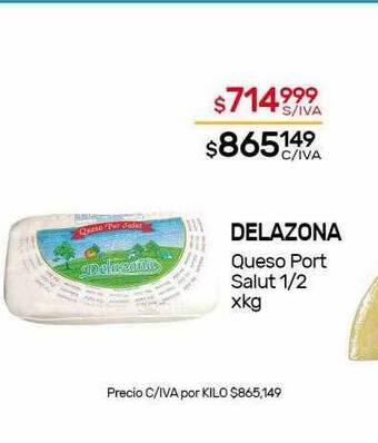 Nini Mayorista Delazona queso port salut 1 2 oferta