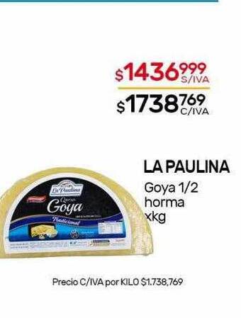 Nini Mayorista La paulina goya 1 2 horma xkg oferta