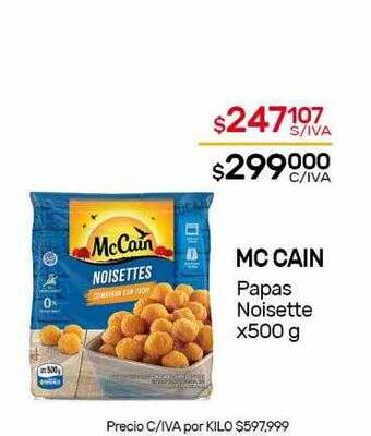 Nini Mayorista Mc cain papas noisette oferta