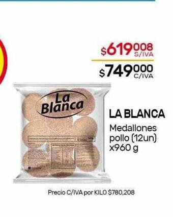 Nini Mayorista La blanca medallones pollo oferta
