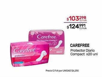 Nini Mayorista Carefree protector diario compact oferta