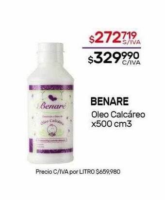 Nini Mayorista Benare oleo calcáreo oferta