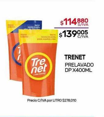 Nini Mayorista Trenet prelavado dp oferta