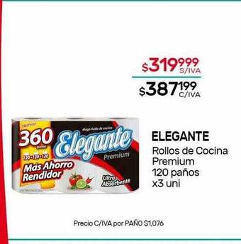 Nini Mayorista Elegante rollos de cocina premium 120 paños oferta