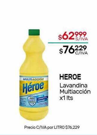 Nini Mayorista Heroe lavandina multiacción oferta