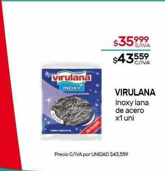 Nini Mayorista Virulana inoxy lana de acero oferta