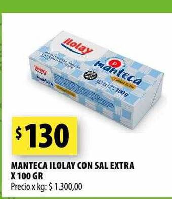 Punto Mayorista Manteca ilolay con sal extra oferta