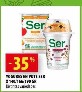 Punto Mayorista Yogures en pote ser oferta