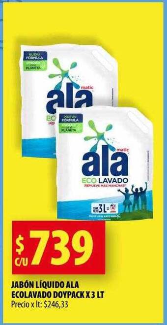Punto Mayorista Jabón líquido ala ecolavado doypack oferta